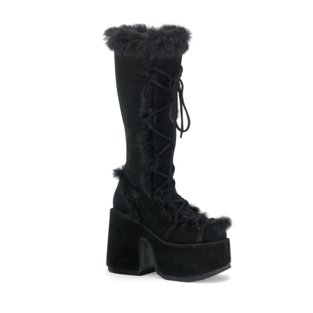 White Demonia Boots